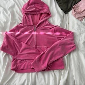 Hollister Bright Pink Hoodie